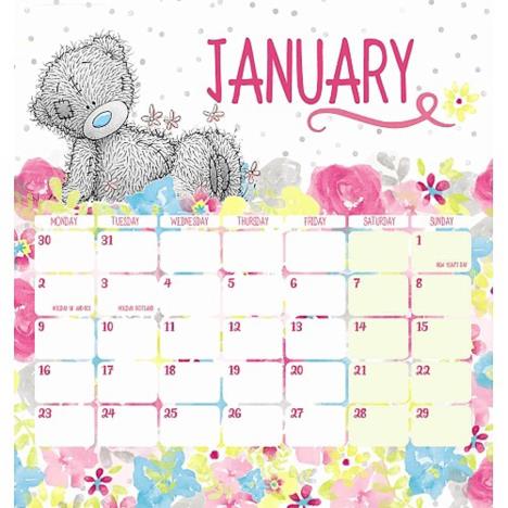 2017 Me to You Bear Classic Desk Calendar Extra Image 1